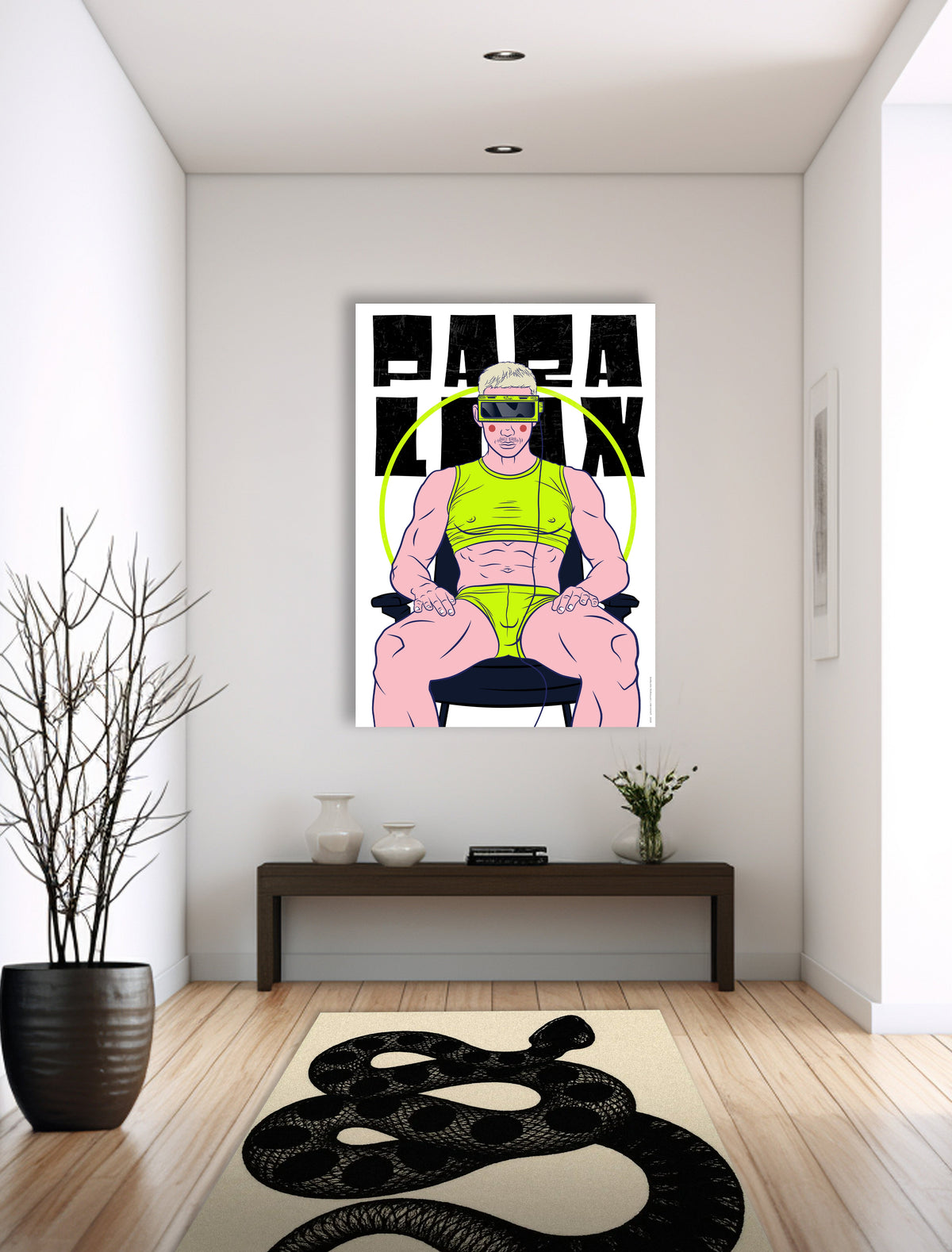 Darling Parallax I in an interior